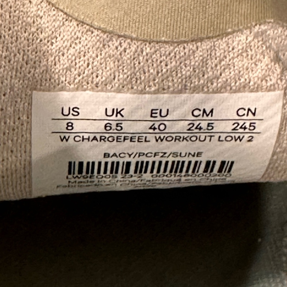 Lululemon | Chargefeel 2 Sneakers | Gray and Pink | Women’s Size 8 - Picture 6 of 6